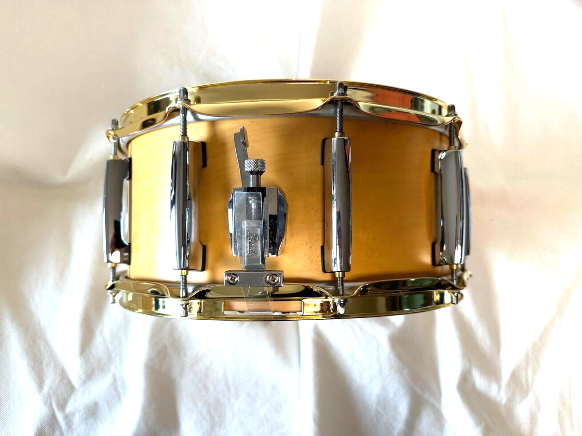 Pearl Zenithal Resonator Maple Snare Drum Matt Natura Gold Hoop 14 