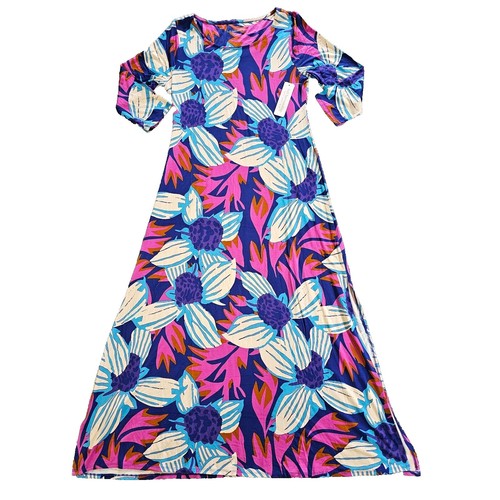 KILIG Women Summer Dresses 2024 Floral Print Casual Soft XX-Large