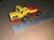 Vintage Tin Litho Friction Construction Vehicle 1960  s 
