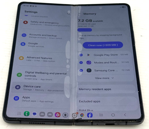 Samsung Galaxy Z Fold5 - 256GB - Schwarz (siehe Beschreibung)