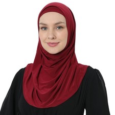 Elegant Stretchable Hijab for Women, Instant and Durable, Tailored for Muslim...
