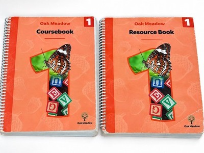 Oak Meadow First Grade Coursebook and  Resource Guide Book
