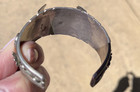 Navajo Sterling Silver Watch Cuff Bracelet — photo 4