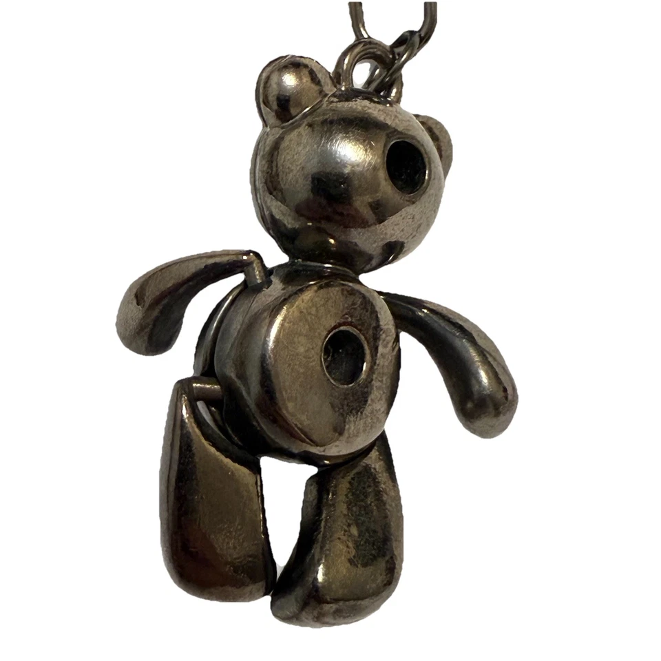 银泰迪熊钥匙链湖塔霍可移动武器腿袋小饰品纪念品Y2K — 第 4/4 张图片