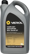 Varfleet Advanced SDX 15w40 E7 Mineral Commercial Fleet Engine Oil - 5Ltr