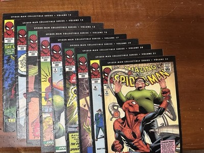 Marvel Spider-Man Collectible Series Comic Book Lot Stan Lee Ditko Set