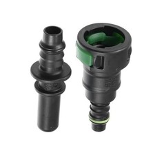 Car Fuel Line Hose Quick Release Connector Kit Straight 11.8mm SAE to 5/16"