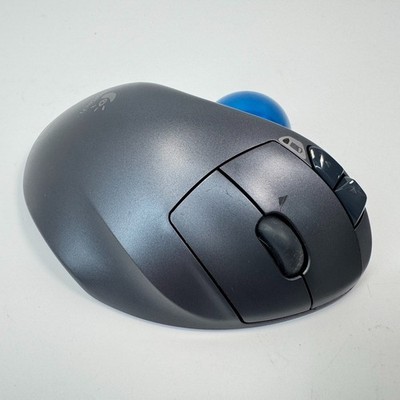 Logitech M570 910-001799 Wireless Trackball Mouse Black w/ Bluetooth Dongle
