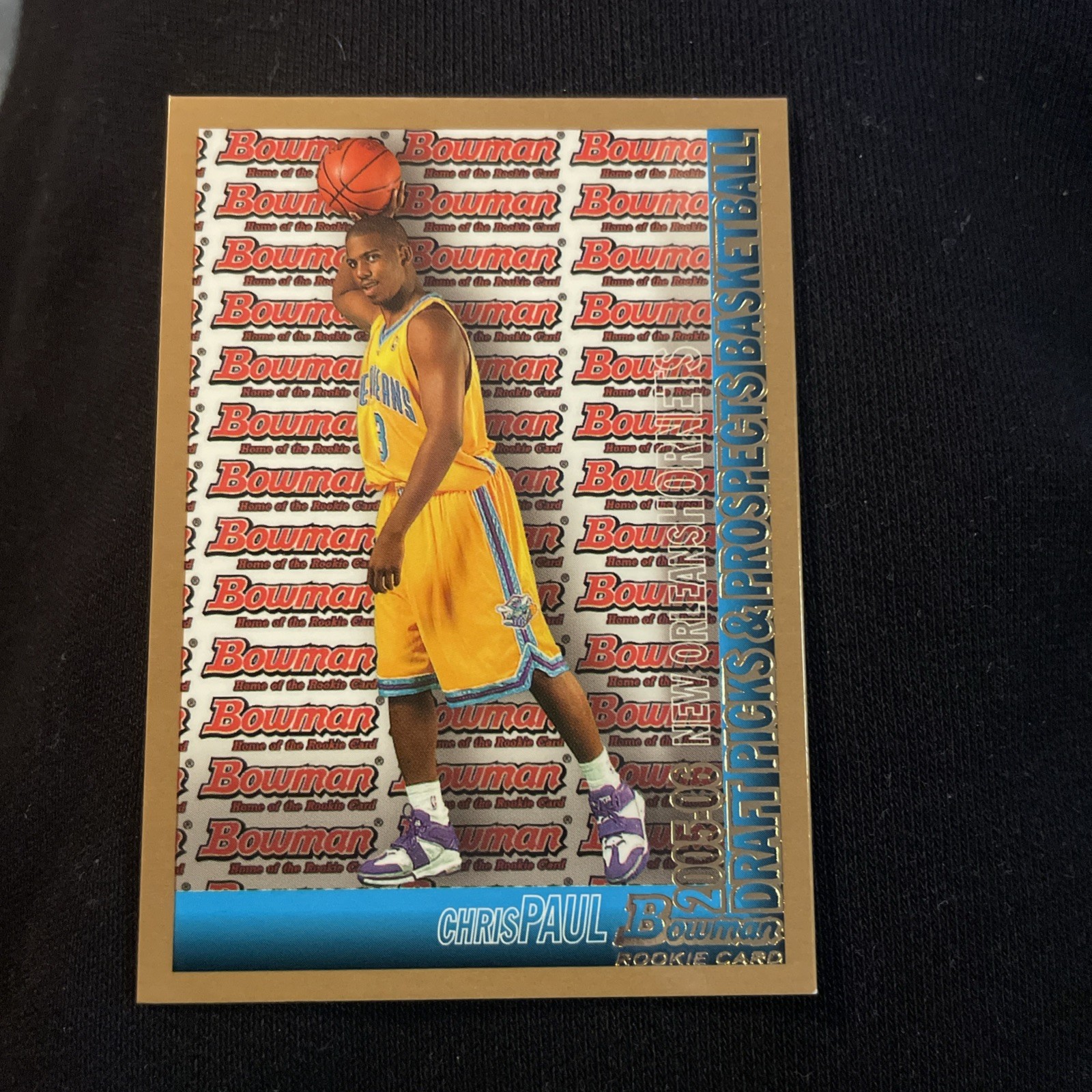 2005-06 Bowman #111 Chris Paul Rookie RC Gold