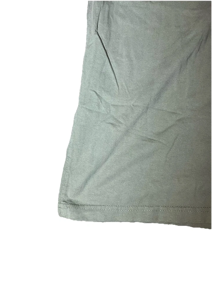 Винтажная мужская рубашка Y2K Billabong XL оливково-зеленая с короткими рукавами для серфинга скейта гранжа - Изображение 2 из 4