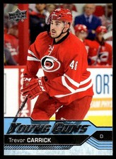 2016-17 Upper Deck Young Guns Trevor Carrick Rookie Carolina Hurricanes #230
