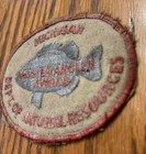 Vintage Michigan Department of natural resources DNR Master angler award patch — photo 3