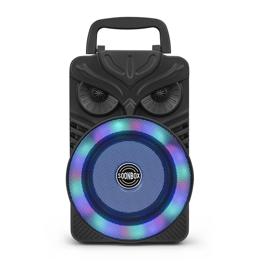 High-Performance Bluetooth Subwoofer Speaker with RGB Lights Portable Outdoor Hifi Sound