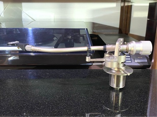 Giradischi TECHNICS EPA-100 Tonearm con peso cavo PHONO funzionante testato Giappone JN02 - Foto 3 di 13