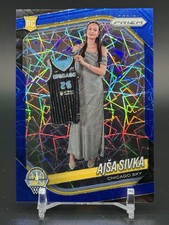 2025 Panini WNBA Prizm Ajsa Sivka (RC) Blue Velocity Prizm Chicago Sky