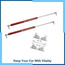 Universal Pack (2) 20inch 150lb/668N Red Lift Supports Gas Struts with Wrench