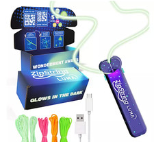 ZipString Luma Illuminated Rope Launching Toy for Kids