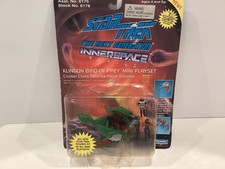 1994 Star Trek The Next Generation Klingon Bird-of-Prey Mini Playset New In PKG