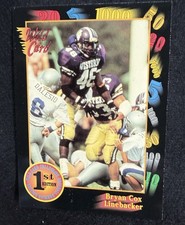 1991 Wild Card Draft - Bryan Cox #115, NFL Rookie Card, Miami Dolphins (RC)