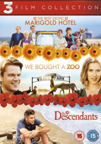 The Best Exotic Marigold Hotel/We Bought a Zoo/The Descendants [Region 2] - DVD