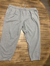 GAP Womens Gray Joggers Size XL Inseam 23  Drawstring Back Pocket EUC