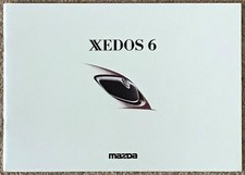MAZDA XEDOS 6 RANGE Car Sales Brochure c2000 #MCAG883 1.6i 2.0i