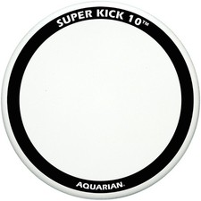 Aquarian Super-Kick 10 Bass Drum Head White Coated 22 in.