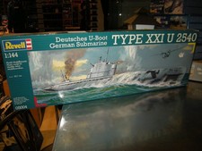 1:144 Revell 05004 Deutsches U-Boot Type XXI U 2540 in OVP-SELTEN/RARE-