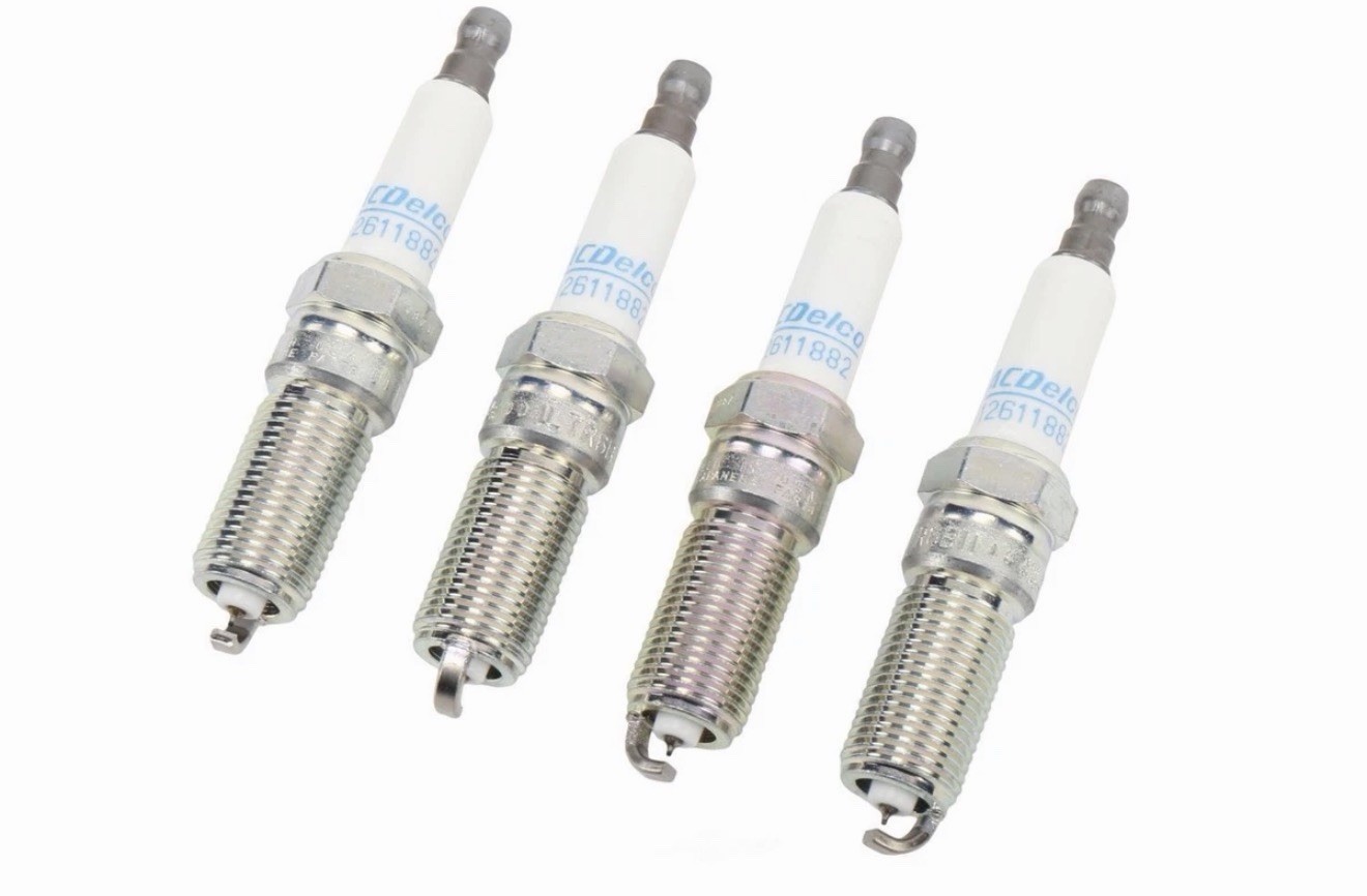 Set of 4 Genuine OEM ACDelco 41-107 GM Iridium Spark Plug 12611882 12681657