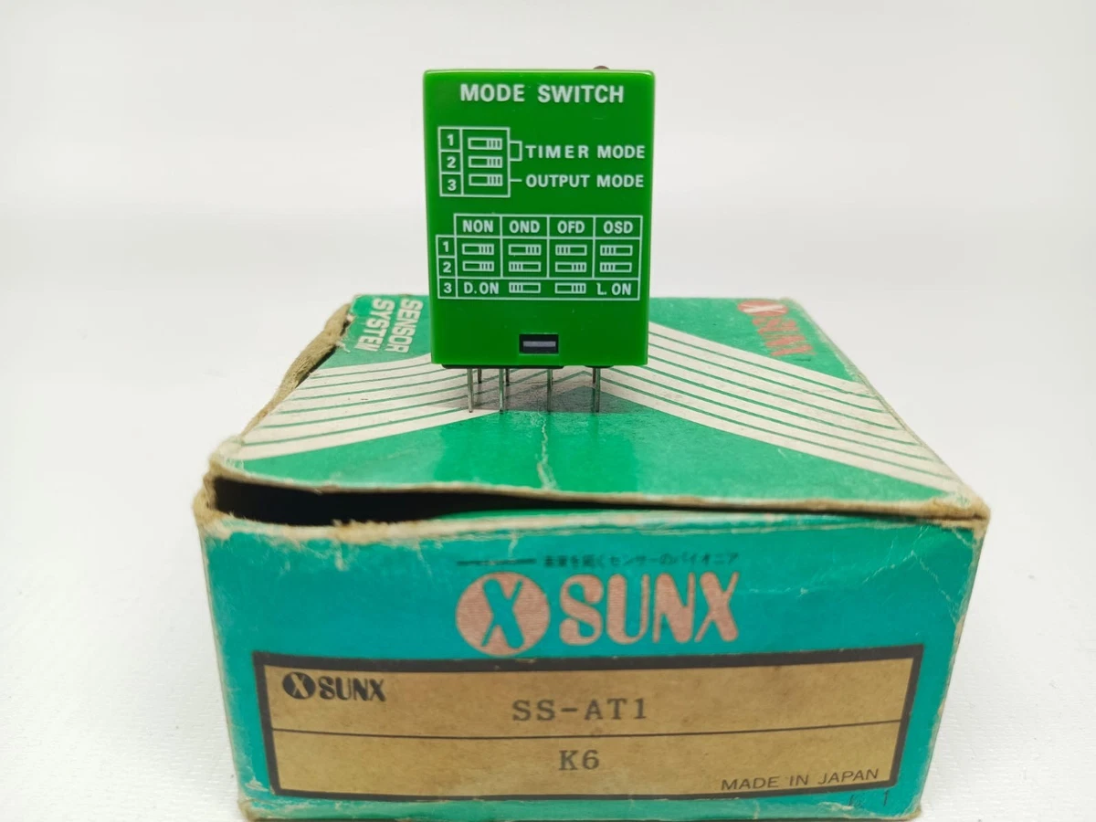 SUNX SS-AT1 Photoelectric Sensor Switch Amplifier Controller Timer Japan NOS VTG