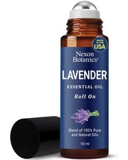 Lavender Essential Oil RollOn 10 ml Pure  Natural Blend, Prediluted Roller ...