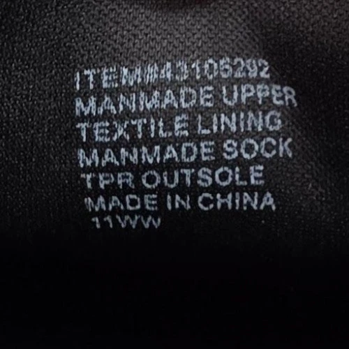 Suela Tórrida Oxford 11 Ancho Negro Imitación Cuero Grueso Años 90 Y2K Bruja Gótica Foto 3 de 4