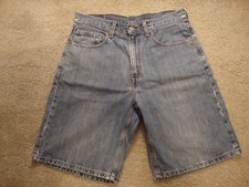 Levi's 550 Denim Shorts Men W32 Blue Relaxed Fit Medium Wash