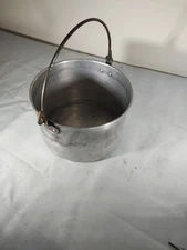 Camping Aluminum Cooking Pot Fire Camping Pot 8" with Bail Handle