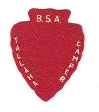 Camp Tallaha Delta Area Felt 1930s 1940 #1