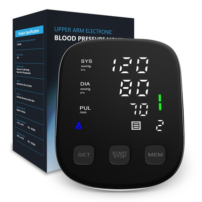 #ad Automatic Blood Pressure Monitor Upper Arm Electronic BP Machine with Pulse Rate $25.99