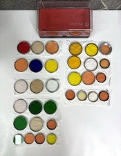 Vintage Kodak Camera Wratten Filters Lot Of 32 various Sz Made In USA