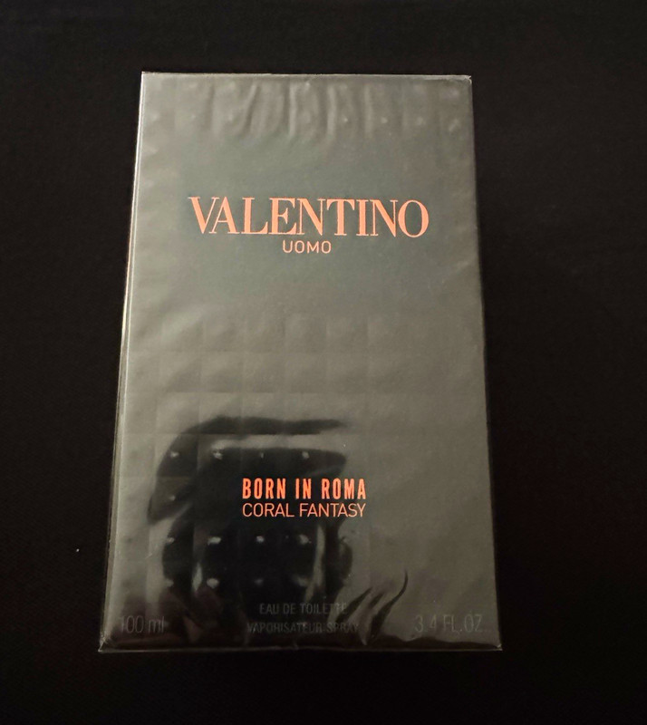 Valentino Uomo Born In Roma Coral Fantasy Eau de Toilette Spray, Regular 3.4