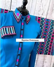 Western Showmanship Horsemanship Pleasure Show Shirt  Show pad - Customizable