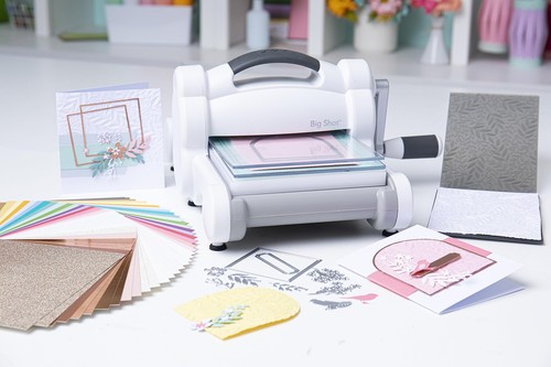 Sizzix Big Shot Starter Kit (6"), Bianco/Grigio - Foto 4 di 5