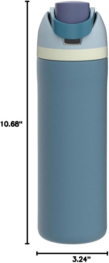 Owala FreeSip Insulated Stainless Steel Water Bottle Straw BPA-Free Travel