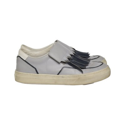 Tod's, Halbschuhe, Größe: 38, Grau, Damen #Phq