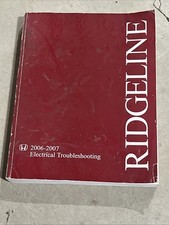 2006 2007 Honda Ridgeline Electrical Troubleshooting Manual P/N: 61SJC01EL