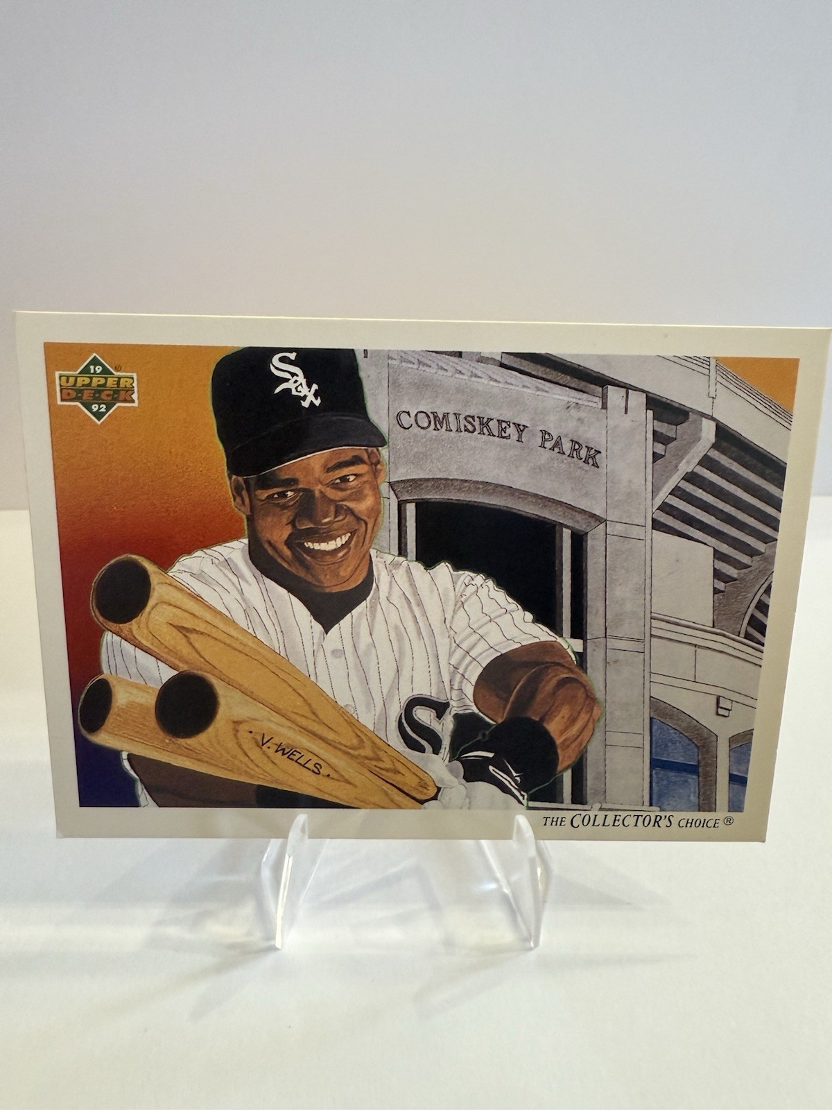 1991 Upper Deck Baseball Card #87 Frank Thomas Chicago White Sox Checklist HOF