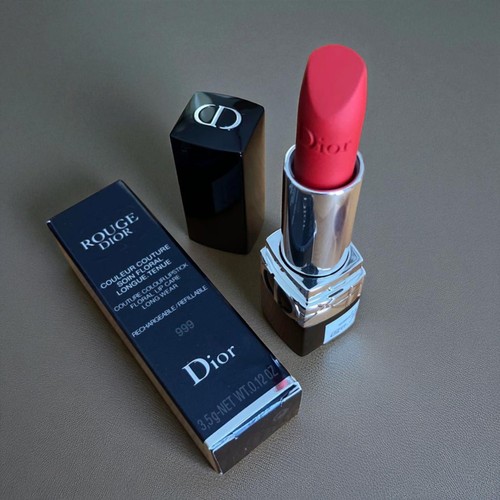 Dior Rouge Dior 999 Matte Lipstick Red 3,5g France