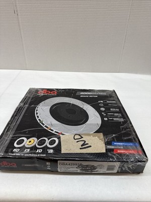 DBA 05-12 Corvette C6 w/Z06 pkg Rear Slotted 4000 Series Rotor