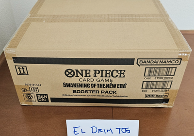awakening the new era booster box One Piece Awakening of the New Era Booster Box CASE - 12x Booster Box OP-05  USA