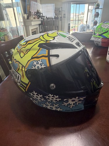 AGV PISTA GP VALENTINO ROSSI WINTER TEST 2016 HELMET - LIMITED - SIZE L - RARE