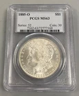 1885 O US Morgan Silver $1 PCGS MS63 L25267
