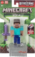 MINECRAFT STEVE 3.5 ACTION FIGURE new in packaging